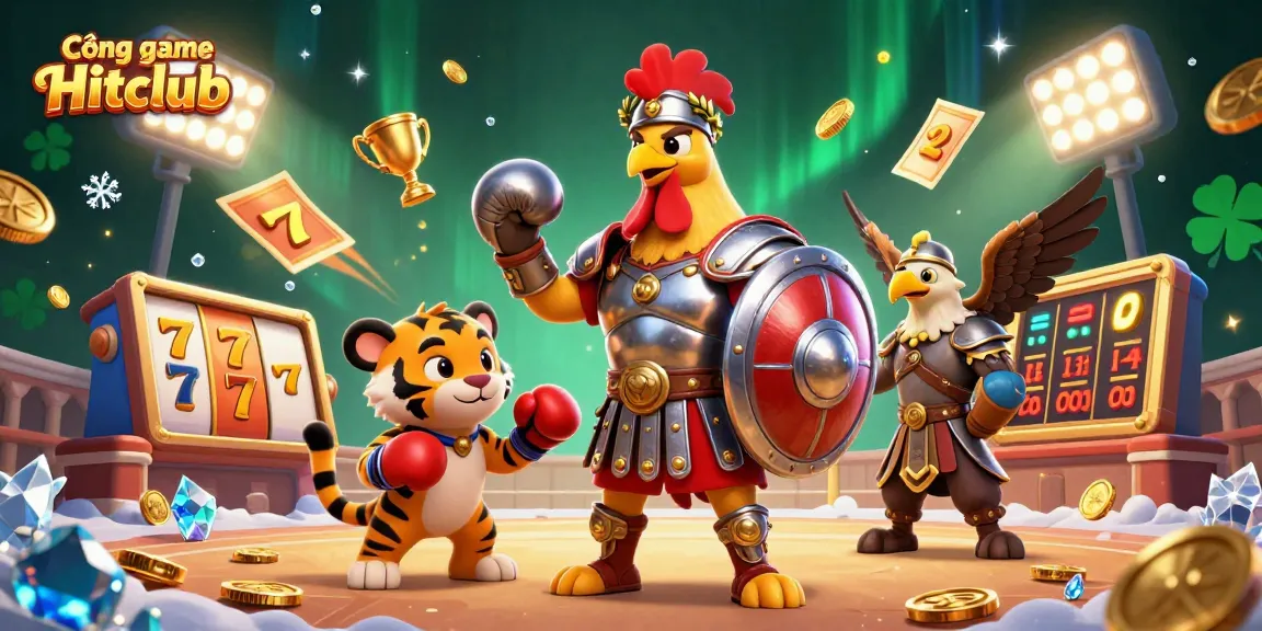 Cổng game Hitclub delivers thrilling slot adventures with dynamic 3D characters and casino elements.
