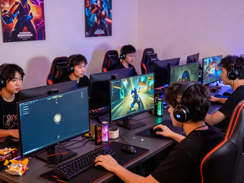Exciting gaming session featuring rokok88 enthusiasts competing in multiplayer online gameplay.