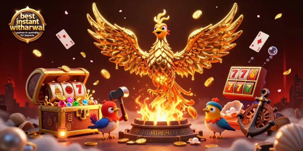 Experience the thrill of the best instant withdrawal casinos in australia for payouts with captivating casino elements.