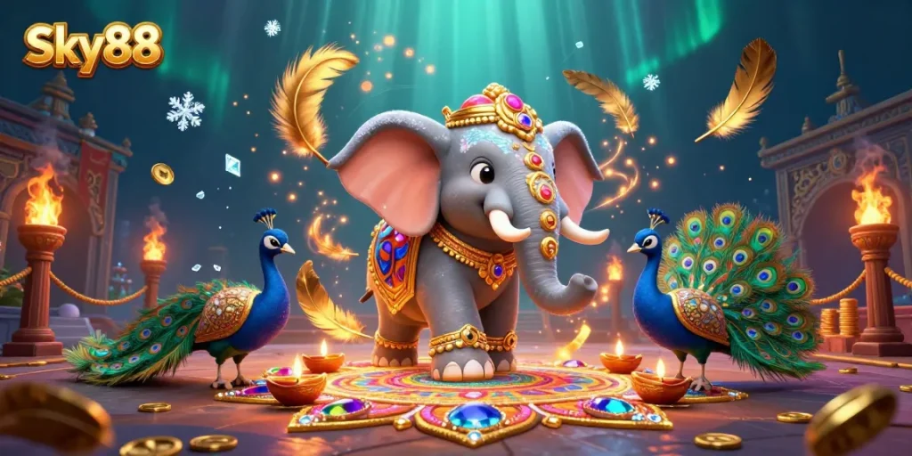 Engage with Sky88 by playing vibrant 3D casino games filled with dynamic elements and vibrant visuals.